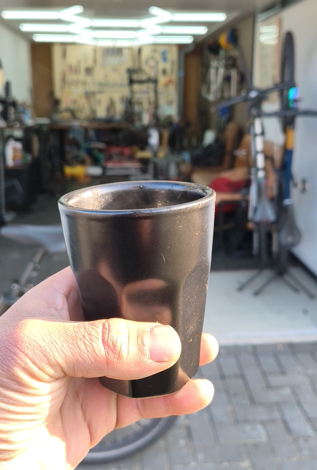 Tip a coffee